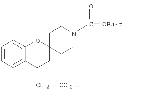 2-(1'-(tert-Butoxycarbonyl)spiro[chroman-2,4'-piperidine]-4-yl)acetic acid 952681-82-2